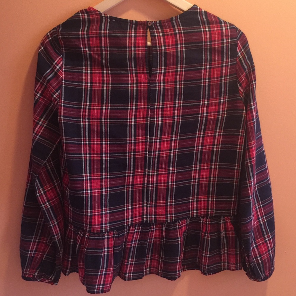 Plaid blouse - Picture 3 of 7